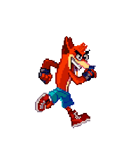 Crash Bandicoot Running